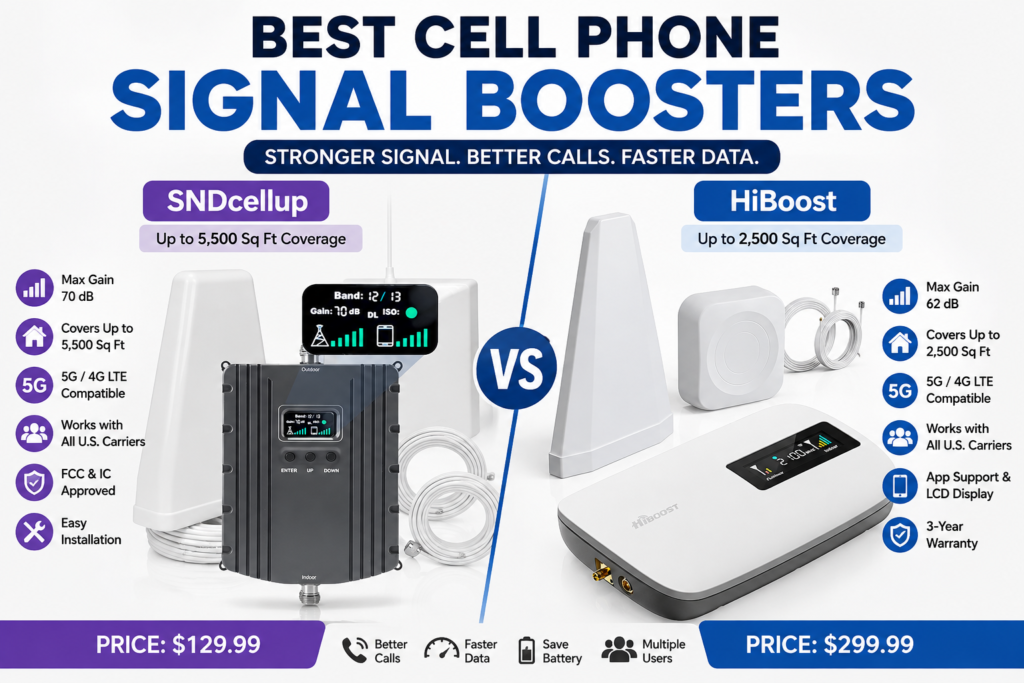 best cell phone signal booster comparison
